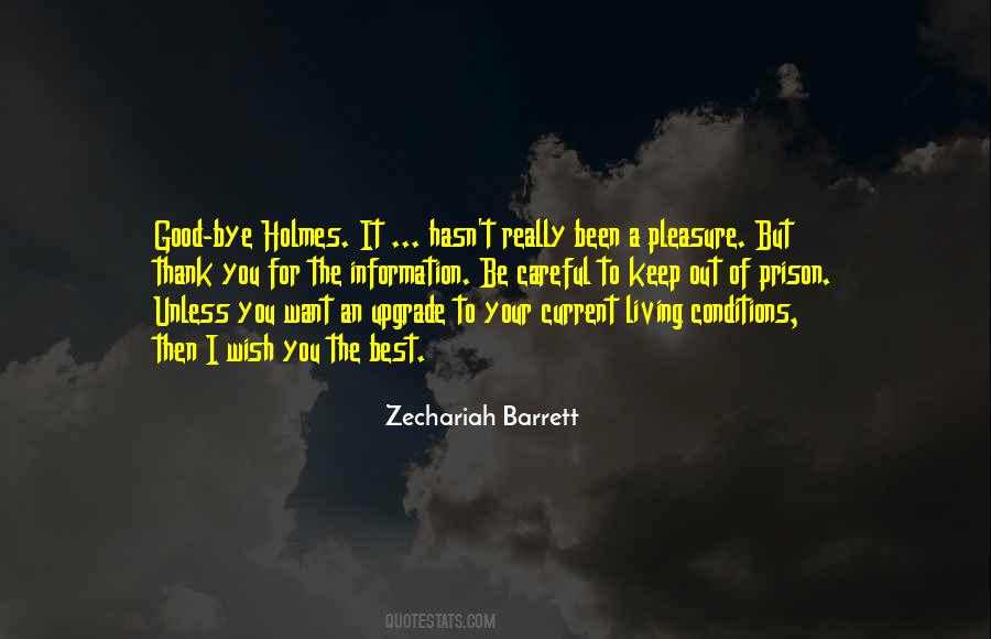 Zechariah Barrett Quotes #150309