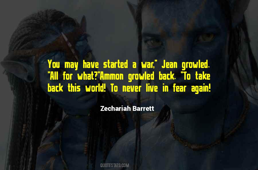 Zechariah Barrett Quotes #1725921