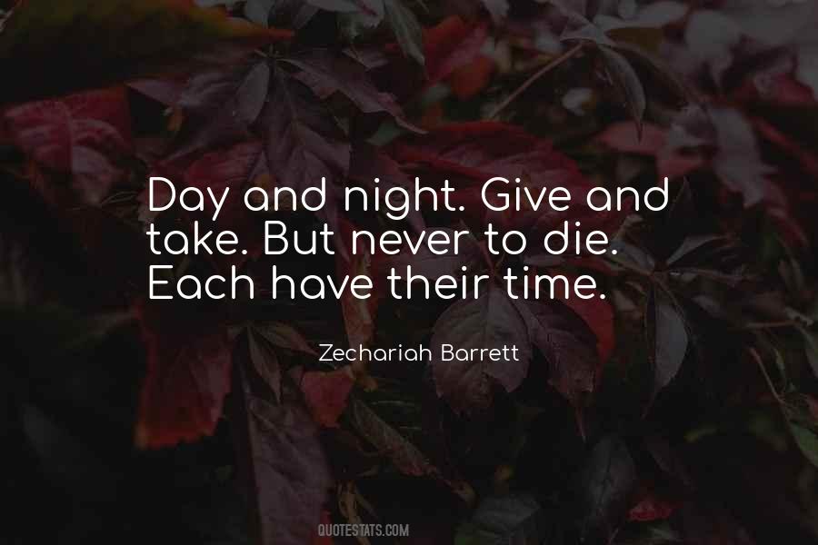 Zechariah Barrett Quotes #902764