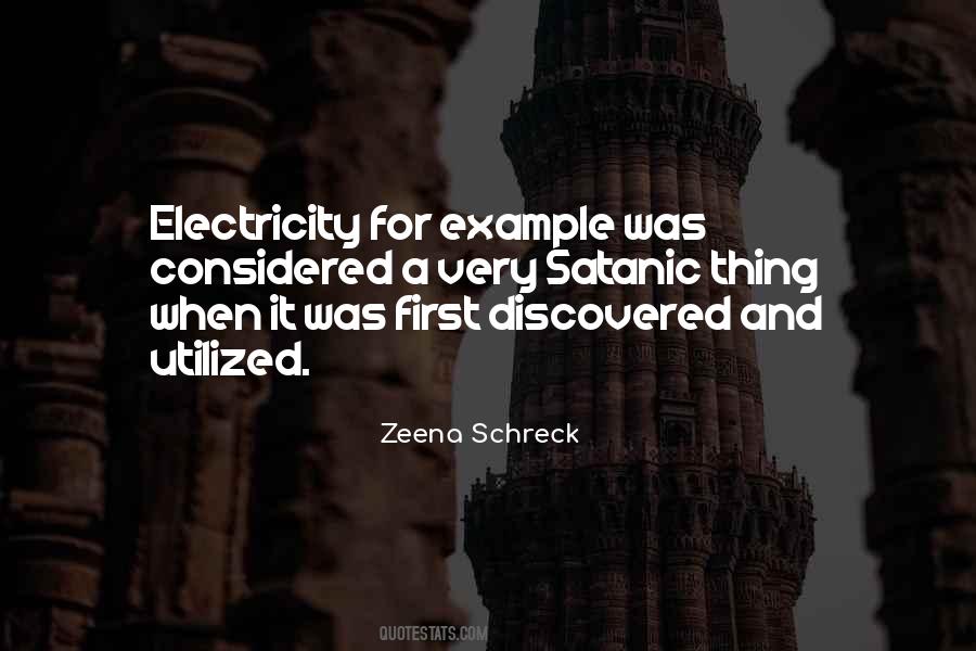 Zeena Schreck Quotes #1644515