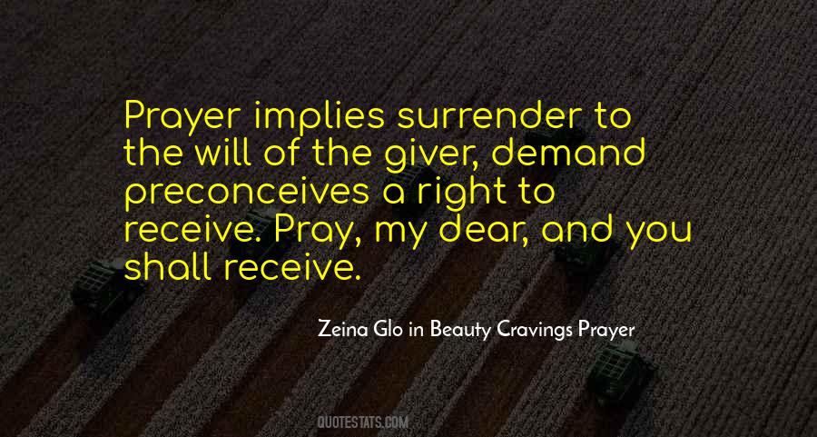 Zeina Glo In Beauty Cravings Prayer Quotes #1046510