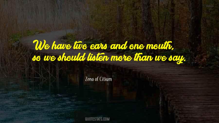 Zeno Of Citium Quotes #1831118