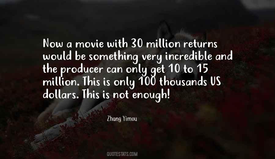 Zhang Yimou Quotes #1444213