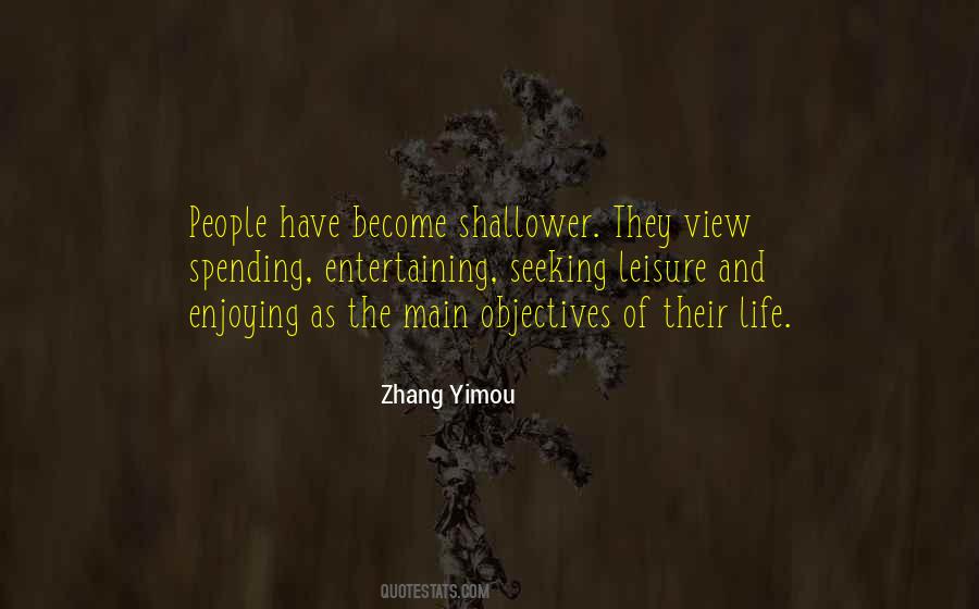 Zhang Yimou Quotes #598652
