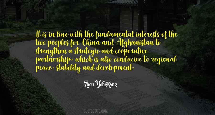 Zhou Yongkang Quotes #30118