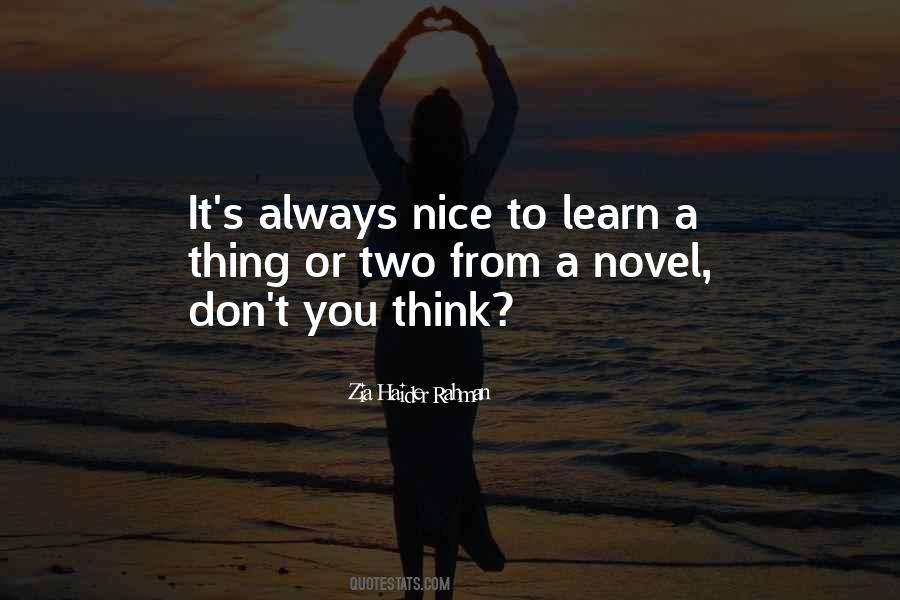Zia Haider Rahman Quotes #1493140
