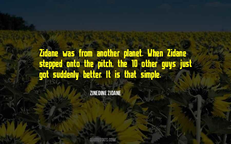 Zinedine Zidane Quotes #1638515