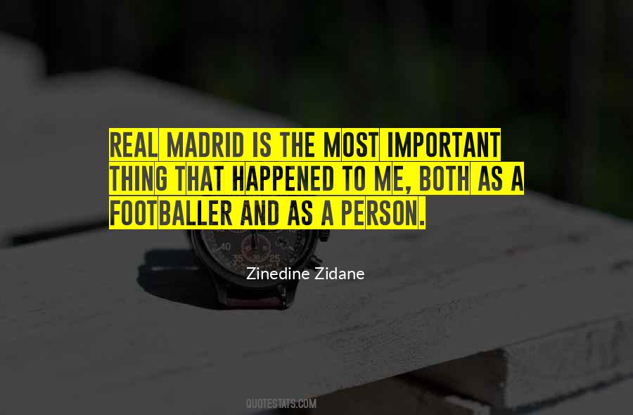 Zinedine Zidane Quotes #335915