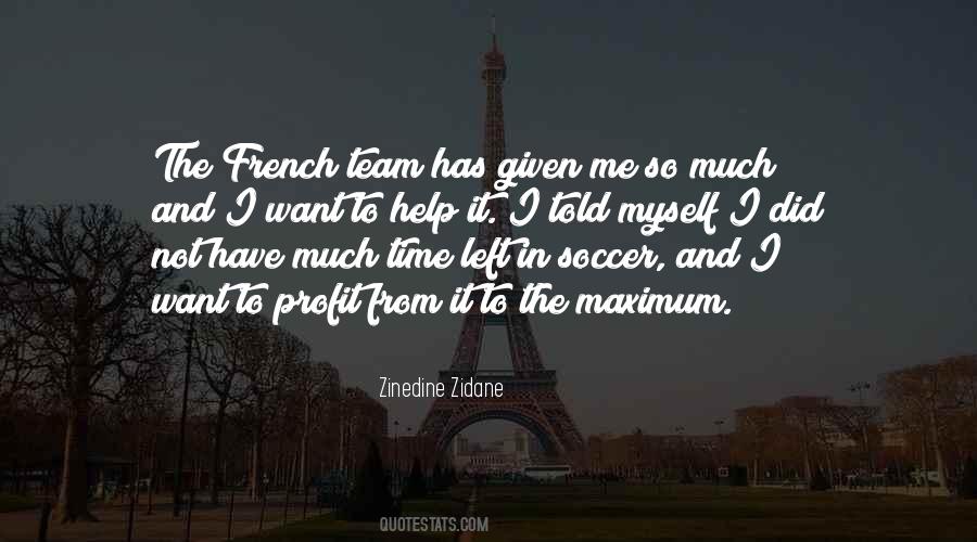 Zinedine Zidane Quotes #957156