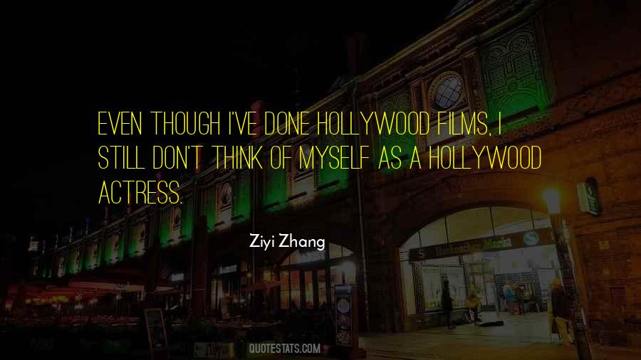 Ziyi Zhang Quotes #25341