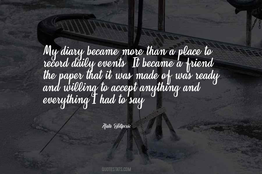 Zlata Filipovic Quotes #404415