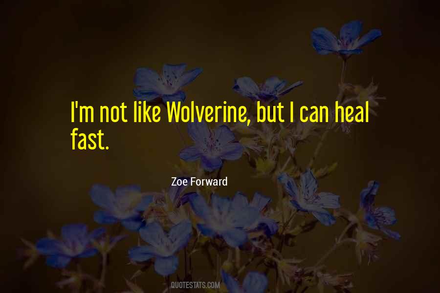 Zoe Forward Quotes #43393