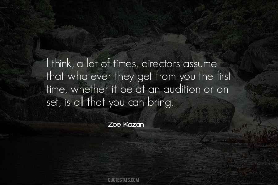 Zoe Kazan Quotes #596661