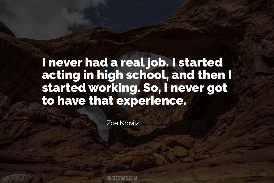 Zoe Kravitz Quotes #1336239