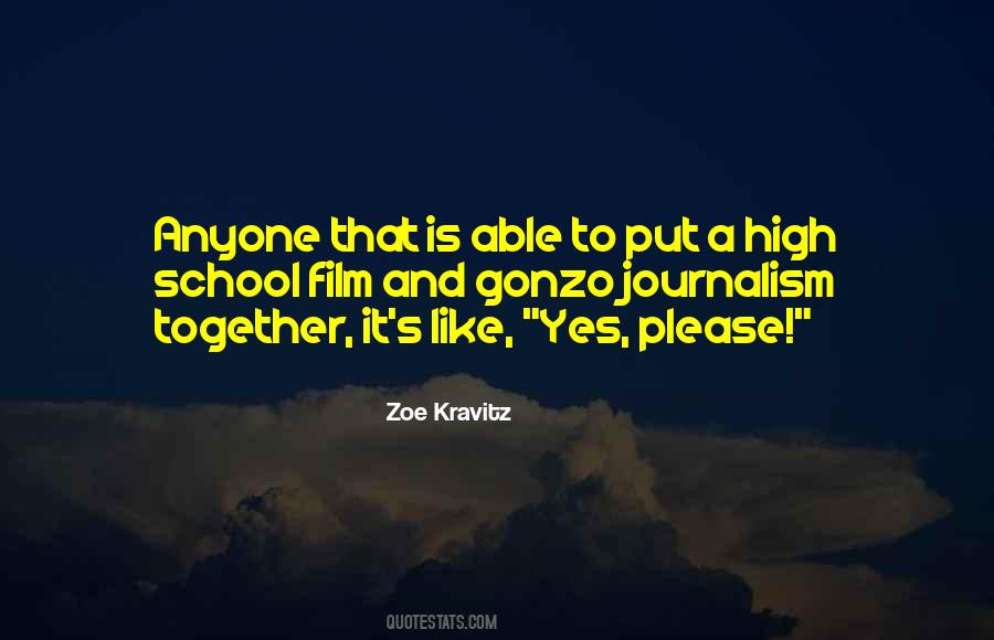 Zoe Kravitz Quotes #237664
