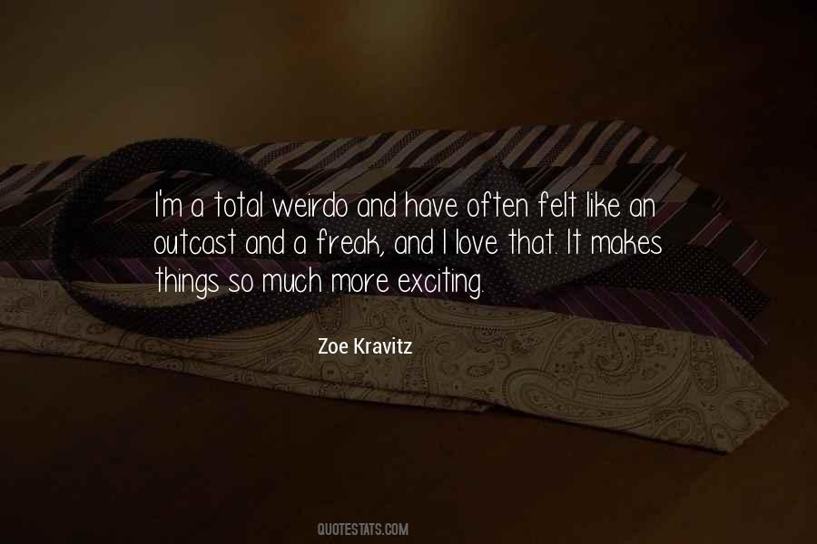 Zoe Kravitz Quotes #516517