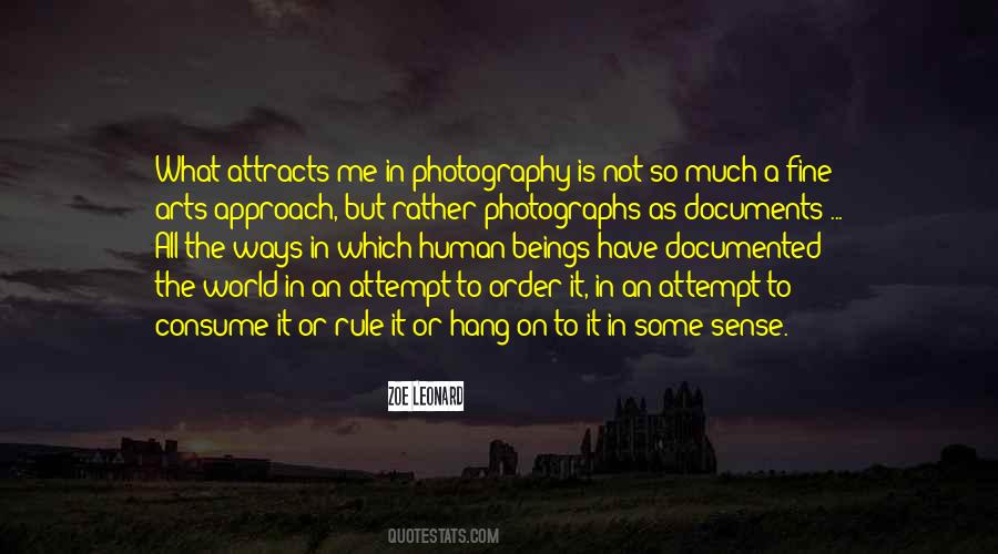 Zoe Leonard Quotes #1801761