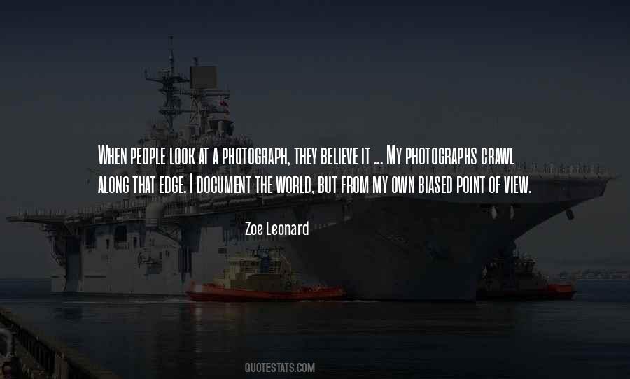 Zoe Leonard Quotes #817708
