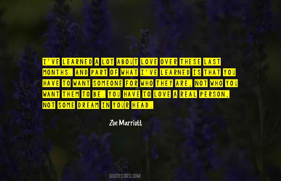 Zoe Marriott Quotes #1010287