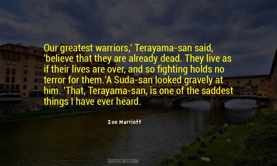 Zoe Marriott Quotes #1058127