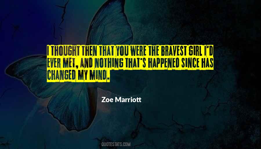 Zoe Marriott Quotes #415941