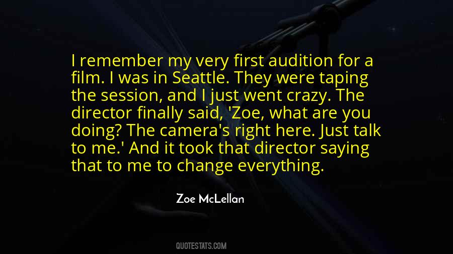 Zoe McLellan Quotes #93922