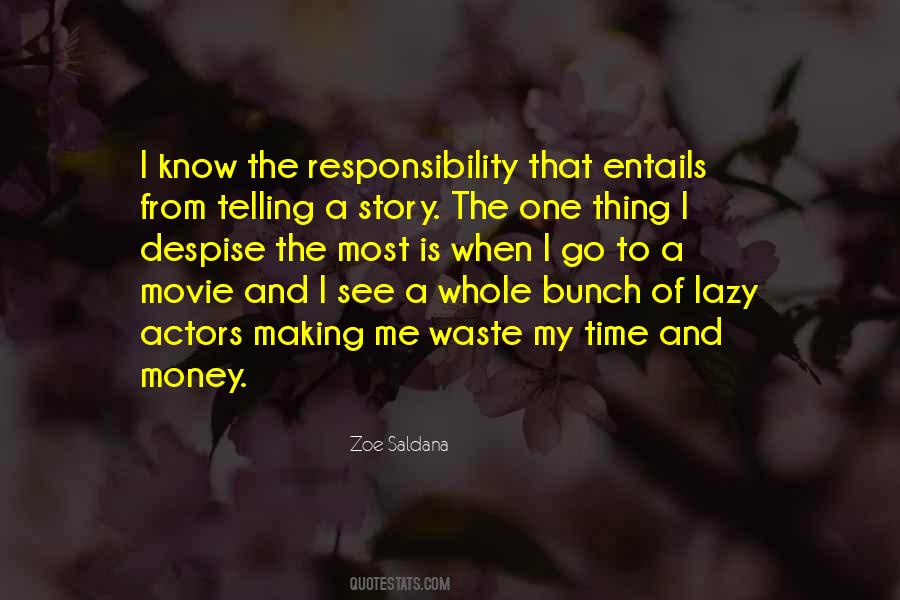 Zoe Saldana Quotes #978154