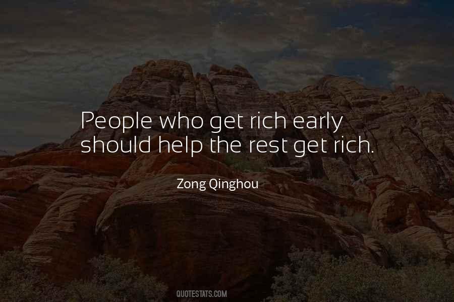 Zong Qinghou Quotes #83600