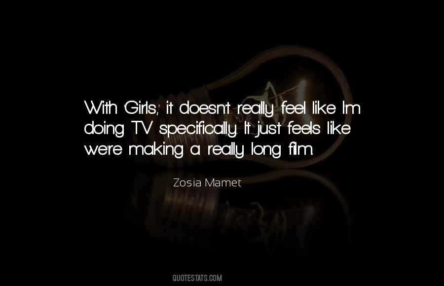 Zosia Mamet Quotes #768663