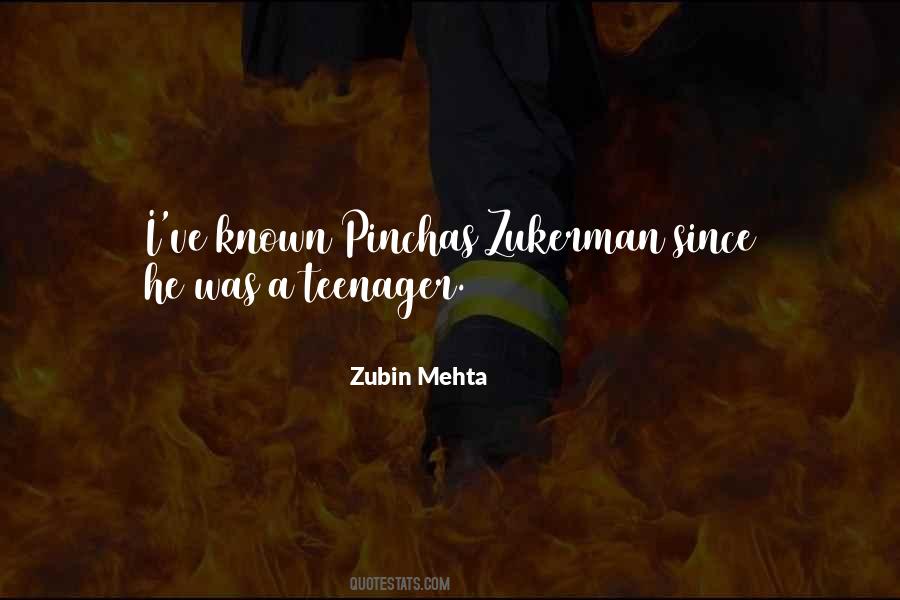 Zubin Mehta Quotes #87714