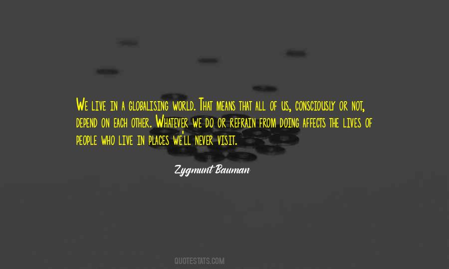 Zygmunt Bauman Quotes #1672660
