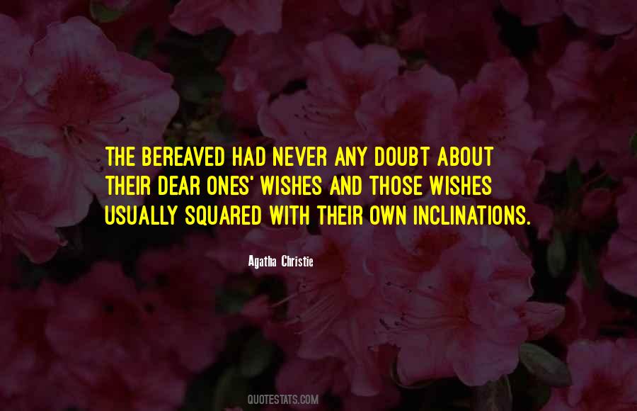 Quotes About Bereaved #1685819