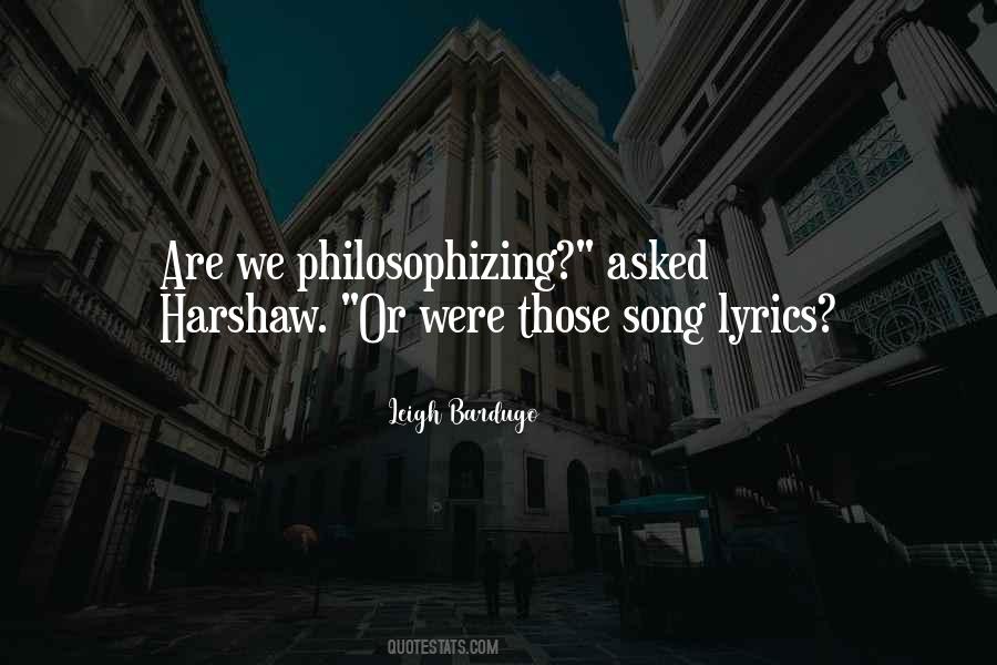 Harshaw's Quotes #887853