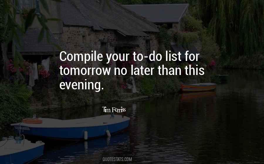 Quotes About Evening #81952 Quotes About Evening #81952