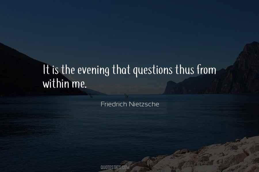 Quotes About Evening #88836 Quotes About Evening #88836