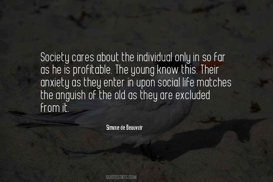 Quotes About Society Individual #104604