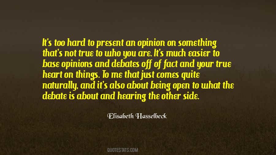 Hasselbeck Quotes #130119