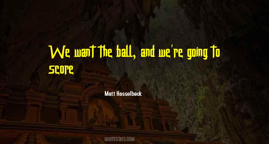 Hasselbeck Quotes #456049