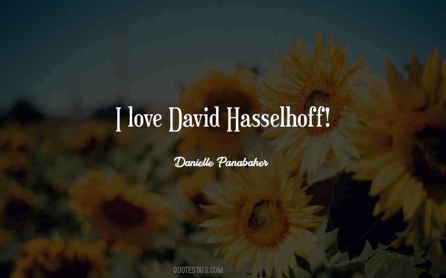 Hasselhoff's Quotes #1149833