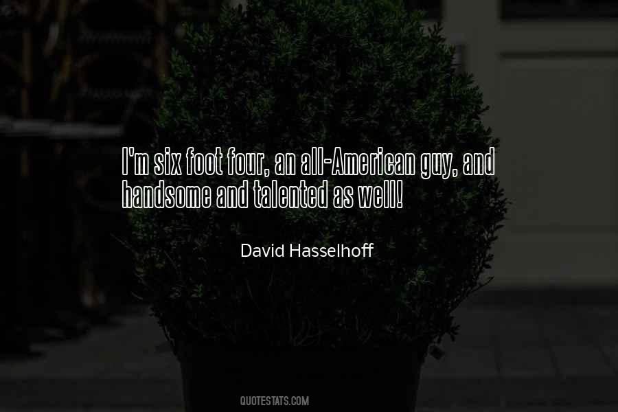 Hasselhoff's Quotes #37805