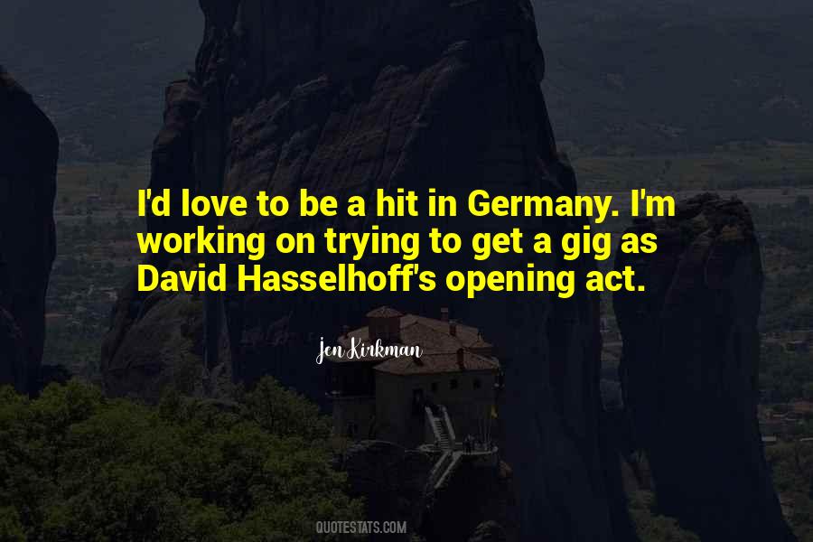 Hasselhoff's Quotes #953962
