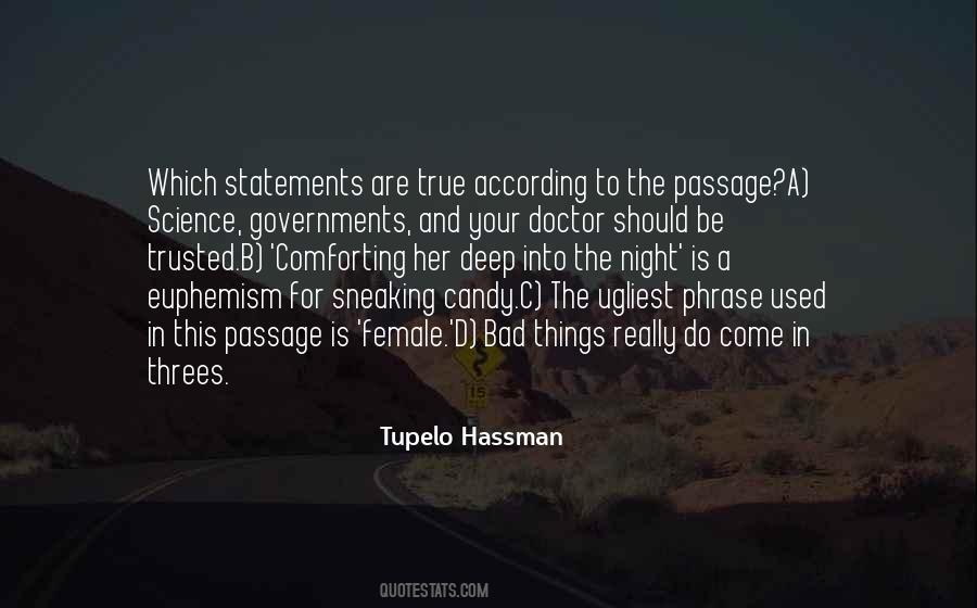 Hassman Quotes #1626263