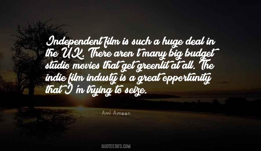 Quotes About Indie Movies #1033785