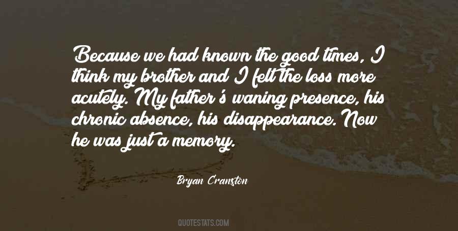 Quotes About Memory Loss #520757