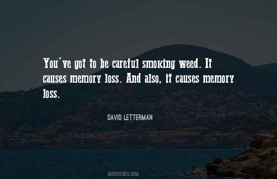 Quotes About Memory Loss #538953