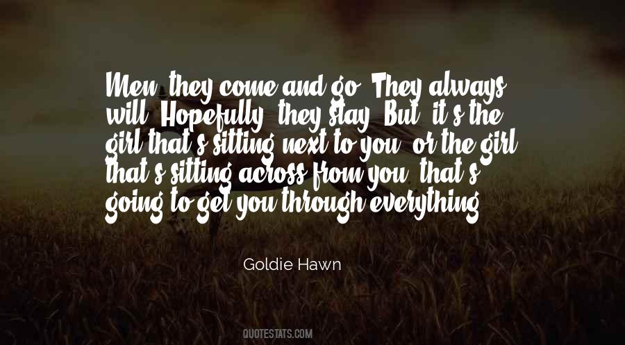 Hawn Quotes #1451912