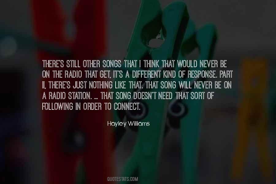Hayley's Quotes #110663