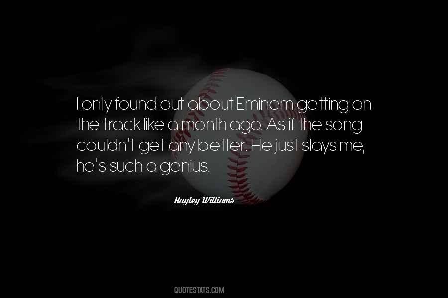 Hayley's Quotes #1588893