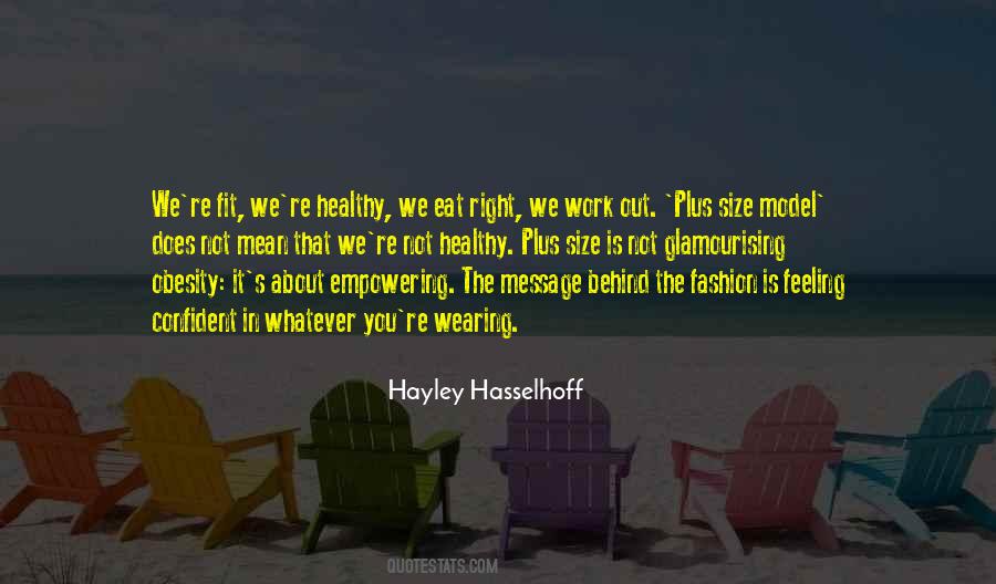 Hayley's Quotes #1592028