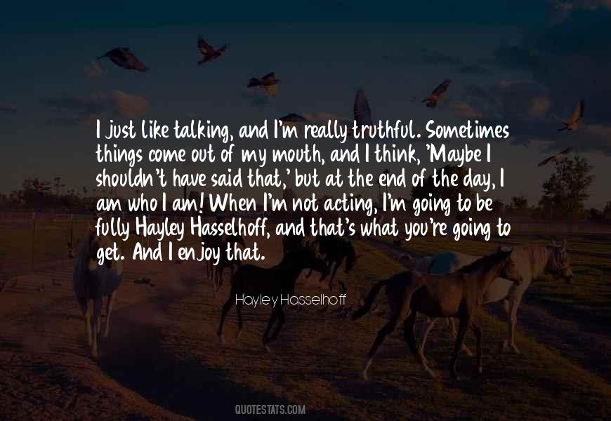 Hayley's Quotes #691495